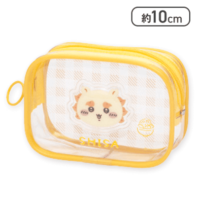 【シーサー】ちいかわぷっくりクリアミニポーチ