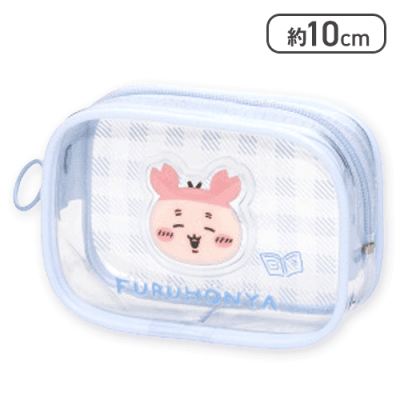 【古本屋】ちいかわぷっくりクリアミニポーチ