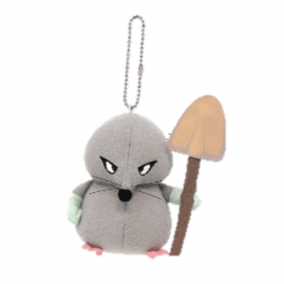 【いたずらもぐら】ドラゴンクエスト　AM　マスコットぬいぐるみ　～おおねずみ登場編～