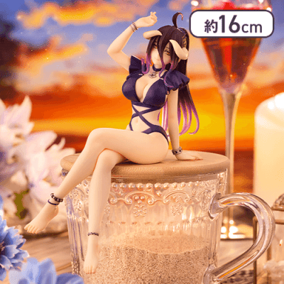 オーバーロード ぬーどるストッパーフィギュアーアルベド・水着 ダークパープルver.ー