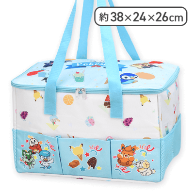 【ブルー】ポケットモンスター プラチナムザッカ保冷トートバッグ