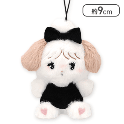 【スフレ】mikko characters BLACK RIBBON マスコット