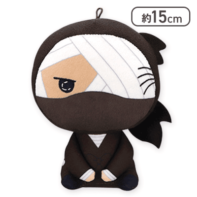 【雑渡昆奈門】劇場版 忍たま乱太郎 ドクタケ忍者隊最強の軍師 もちぴこぬいぐるみ 第三弾