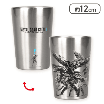 【METAL GEAR SOLID 2 SONG OF LIBERTY】METAL GEAR SOLID ALERT ステンレス タンブラー