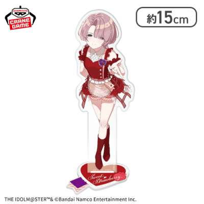 【有村麻央】学園アイドルマスター スタンド付きビッグアクリルプレートスウィートストロベリー～vol.1