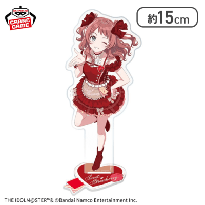 学園アイドルマスター　スタンド付きビッグアクリルプレート　スウィートストロベリー 学園アイドルマスター スタンド付きビッグアクリルプレート