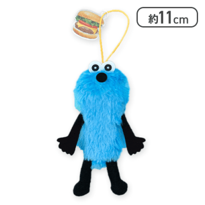 【ハンバーガー】パペットスンスン アクリル付きマスコット～ダイナー～