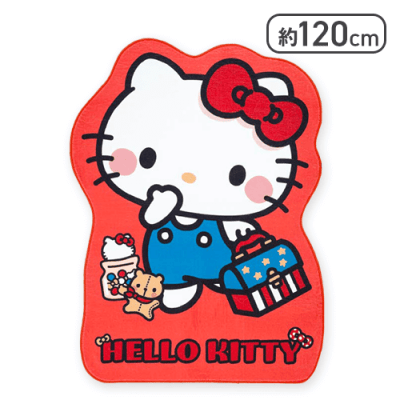 ハローキティ マイフェイバリットデイズ特大ダイカットマット