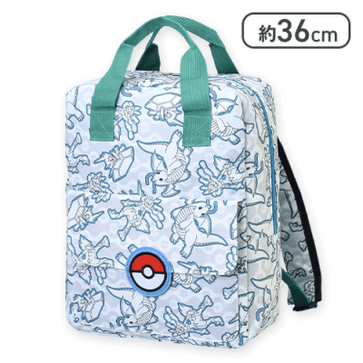 【カイリュー＆メガルカリオ＆メガヤミラミ】ポケットモンスター プラチナムザッカスクエアリュックVol.2