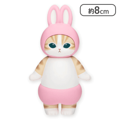 【ピンク】mofusand うさにゃんフィギュア１