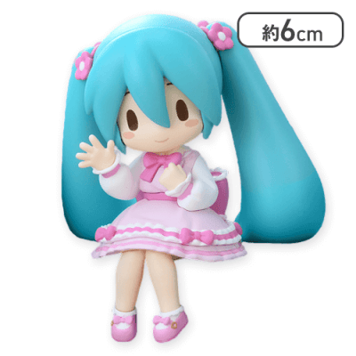 【ワンピース】初音ミクシリーズ ふわぷち ちょこのせ ミニフィギュア“初音ミク”Vol.3