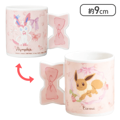 【ピンク】ポケットモンスター　プラチナムザッカリボンマグカップ