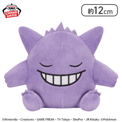 【眠り】ポケットモンスター いろんなおかおぬいぐるみ～ゲンガー～