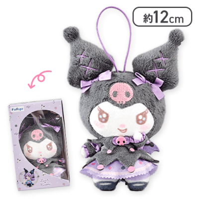 【獲得1個まで】【クロミにっこり】LiccA×My Melody Kuromi おもちゃ箱入りマスコット