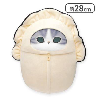 【獲得1個まで】【灰色ハチワレ】mofusand カキにゃんBIGぬいぐるみ