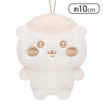 【くりまんじゅう】ちいかわぬいぱれっと～ミルクいろ～マスコット1