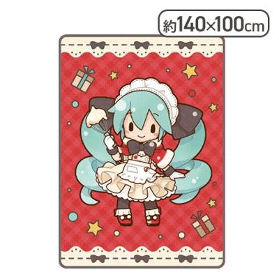 【ふわぷち】初音ミクシリーズ　プラチナムザッカブランケット“初音ミク”クリスマス2025
