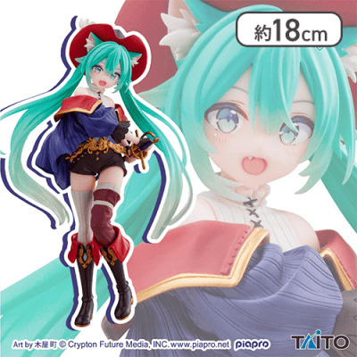 初音ミク Wonderland フィギュア 長靴を履いた猫