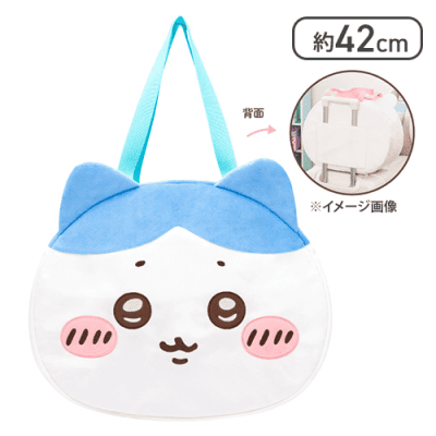 【ハチワレ】ちいかわおかおBIGボストンバッグ1