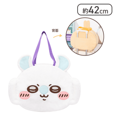 【モモンガ】ちいかわおかおBIGボストンバッグ2