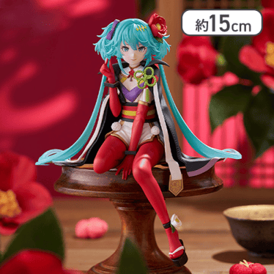 初音ミク ぬーどるストッパーフィギュア FlowerFairyー椿ー