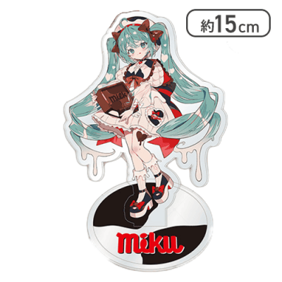 【等身】初音ミク×チロルチョコ アクリルスタンド