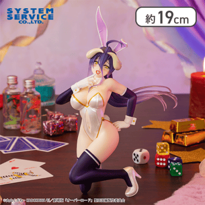 オーバーロード One-Seventh Caratフィギュア アルベド バニーホワイトVer.