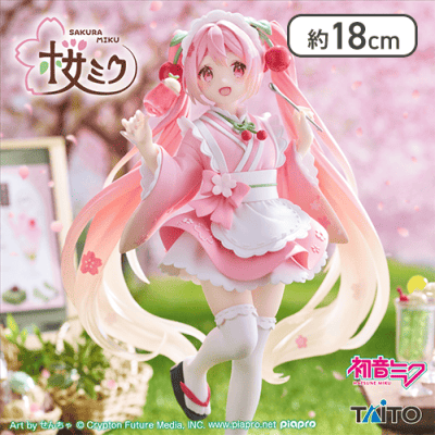桜ミク Coreful フィギュア ～描き下ろし和風喫茶ver.～