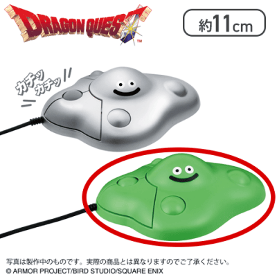 【バブルスライム】ドラゴンクエスト AM PCマウス はぐれメタル＆バブルスライム